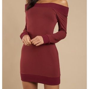 Lean on Me Sweater Dress